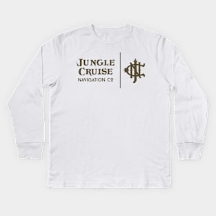 Jungle Cruise - Brown Kids Long Sleeve T-Shirt